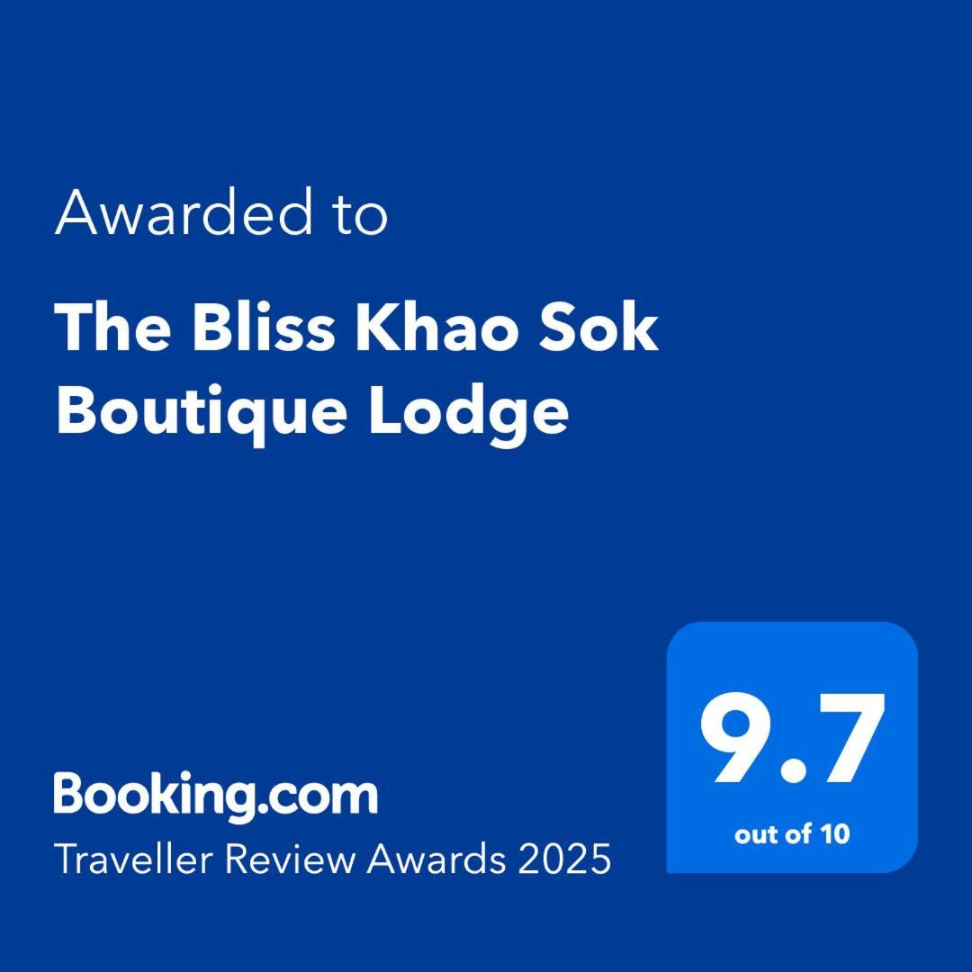 The Bliss Khao Sok Boutique Lodge Khao Sok National Park Экстерьер фото